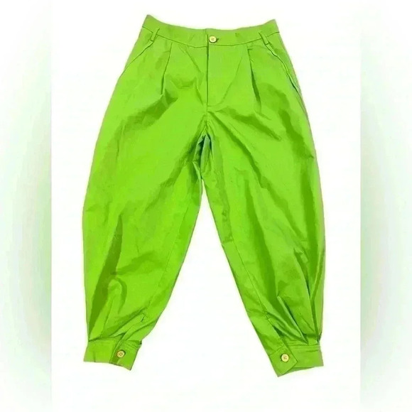 Free People Lucia Trousers in Green Size 4 - Picture 3 of 8